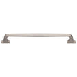 High quality image of Heritage Brass - Door Pull Handle Durham Design 497mm Satin Nickel Finish | Sku. v1210-497-sn | available to order from Trade Door Handles in Kendal.