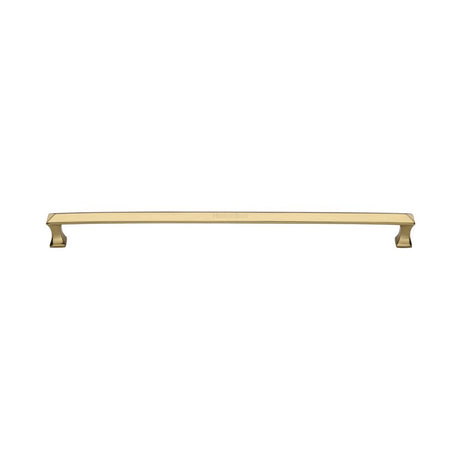 High quality image of Heritage Brass - Door Pull Handle Pyramid Design 326mm Polished Brass Finish | Sku. v1232-326-pb | available to order from Trade Door Handles in Kendal.