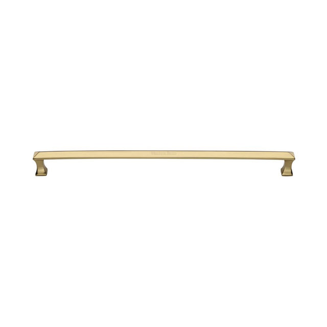 High quality image of Heritage Brass - Door Pull Handle Pyramid Design 326mm Polished Brass Finish | Sku. v1232-326-pb | available to order from Trade Door Handles in Kendal.