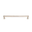 High quality image of Heritage Brass - Door Pull Handle Pyramid Design 326mm Satin Nickel Finish | Sku. v1232-326-sn | available to order from Trade Door Handles in Kendal.