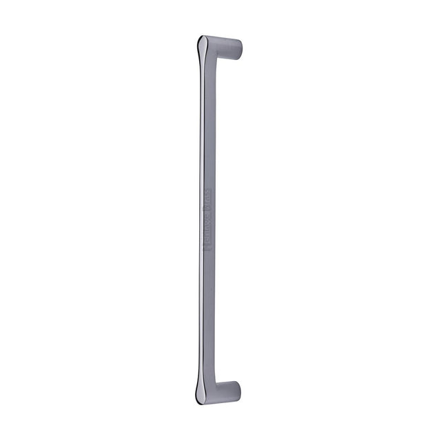 High quality image of Heritage Brass - Door Pull Handle Gio Design 332mm Polished Chrome Finish | Sku. v1238-332-pc | available to order from Trade Door Handles in Kendal.