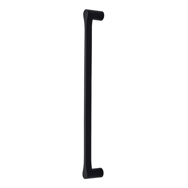 High quality image of Heritage Brass - Gio Large Pull Handle - Matt Black | Sku. v1238-600-bkmt | available to order from Trade Door Handles in Kendal.