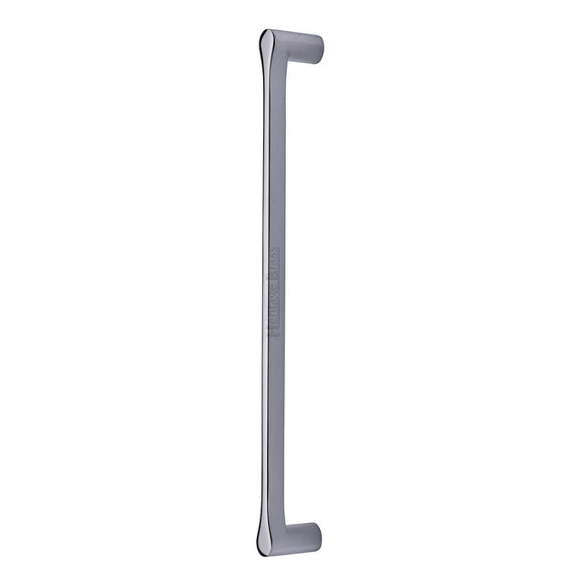 High quality image of Heritage Brass - Gio Large Pull Handle - Polished Chrome | Sku. v1238-600-pc | available to order from Trade Door Handles in Kendal.