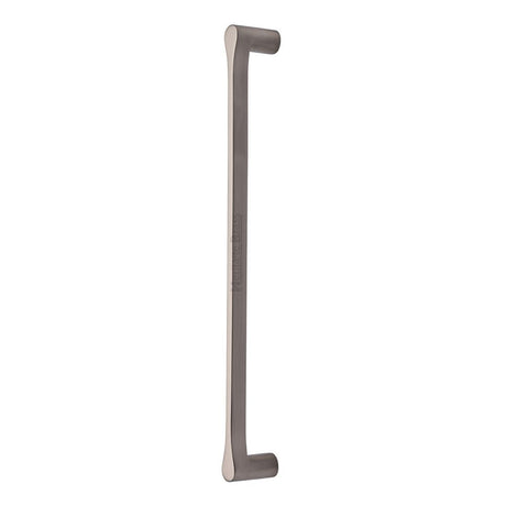 High quality image of Heritage Brass - Gio Large Pull Handle - Satin Nickel | Sku. v1238-600-sn | available to order from Trade Door Handles in Kendal.