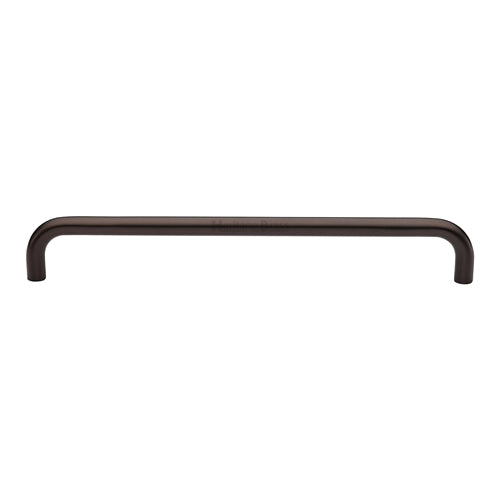 Heritage Brass Door Pull Handle Tubular Design 444mm Matt Bronze Finish