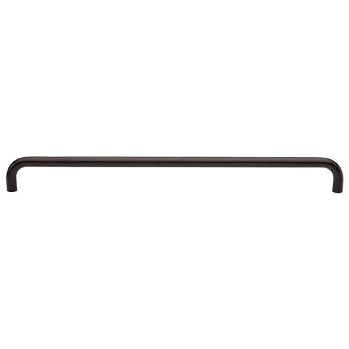 Heritage Brass Door Pull Handle Tubular Design 620mm Matt Bronze Finish