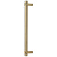 High quality image of Heritage Brass - Door Pull Handle Industrial Design 505mm Polished Brass Finish | Sku. v2485-505-pb | available to order from Trade Door Handles in Kendal.