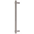 High quality image of Heritage Brass - Door Pull Handle Industrial Design 505mm Satin Nickel Finish | Sku. v2485-505-sn | available to order from Trade Door Handles in Kendal.