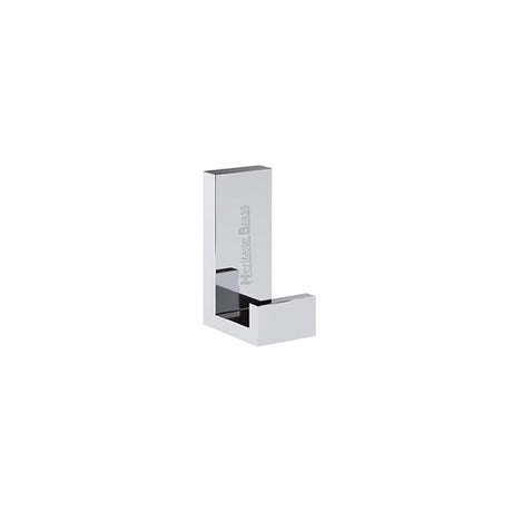 High quality image of the Heritage Brass Linea Robe Hook Polished Chrome Finish
 | Sku. v3435-pc | Discounted prices available from Trade Door Handles