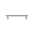 High quality image of Heritage Brass - Cabinet Pull Step Design with 16mm Rose 96mm CTC Polished Nickel Fi | Sku. v4411-96-pnf | Trade Door Handles, Kendal.