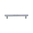 High quality image of Heritage Brass - Cabinet Pull Hexagon Design 128mm CTC Polished Chrome Finish | Sku. v4422-128-pc | Trade Door Handles, Kendal.