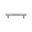 High quality image of Heritage Brass - Cabinet Pull Hexagon Design 96mm CTC Polished Chrome Finish | Sku. v4422-96-pc | Trade Door Handles, Kendal.
