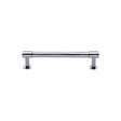 High quality image of Heritage Brass - Cabinet Pull Phoenix Design with 16mm Rose 96mm CTC Polished Chrome | Sku. v4435-96-pc | Trade Door Handles, Kendal.