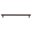 Heritage Brass Cabinet Pull Complete Knurl Design 254mm CTC Matt Bronze Finish - M.Marcus code V4458 254-MB