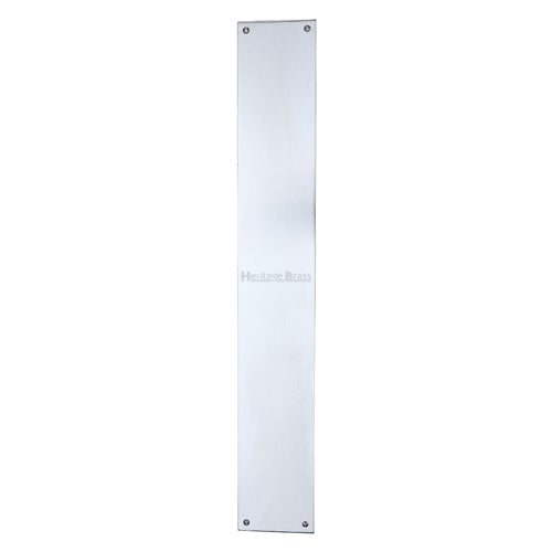 Heritage Brass Fingerplate 500mm Satin Chrome Finish