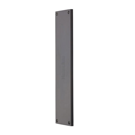 High quality image of Heritage Brass - Fingerplate 310 x 76mm - Matt Bronze Finish | Sku. v741-310-mb | Trade Door Handles, Kendal.