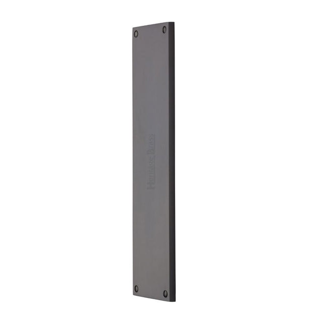 High quality image of Heritage Brass - Fingerplate 310 x 76mm - Matt Bronze Finish | Sku. v741-310-mb | Trade Door Handles, Kendal.