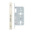 High quality image of the Vier - Din Euro Deadlock- Backset 55mm - 2 Pc Forend - Square - Stain Stainless Steel | Sku. vdl0055-sss | available to order from Trade Door Handles.