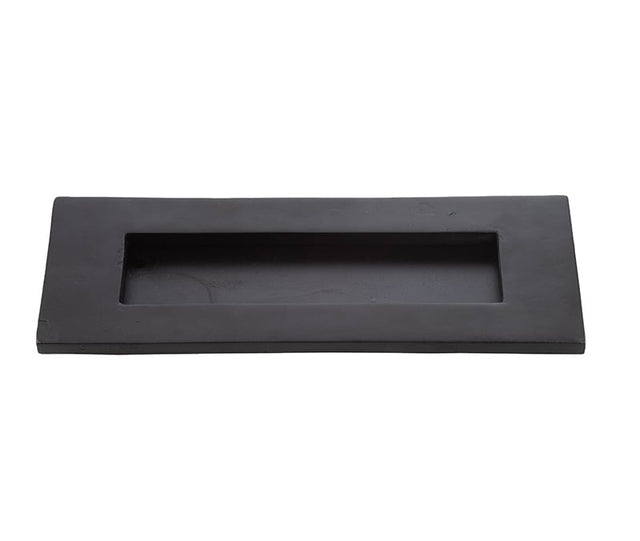 This is an image showing the Frelan - Valley Forge Letter Plate 300 x 112mm - Black available to order from Trade Door Handles in Kendal