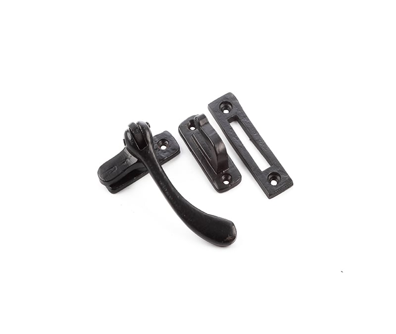 This is an image showing the Frelan - Valley Forge Bulb End Casement Fastener - Black available to order from Trade Door Handles in Kendal