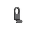 This is an image showing the Frelan - Vally Forge Cylinder Pull - Black available to order from Trade Door Handles in Kendal