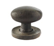 This is an image showing the Frelan - Valley Forge Oval Cabinet Knob - Beeswax available to order from Trade Door Handles in Kendal