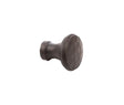 This is an image showing the Frelan - Valley Forge 20mm Hammered Cabinet Knobs - Beeswax available to order from Trade Door Handles in Kendal