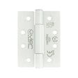 High quality image of the Vier - Grade 14 Concealed Bearing Hinge Square - 102 x 76 x 3mm - Powder Coated White | Sku. vhc243-pcw | available to order from Trade Door Handles.
