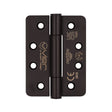 High quality image of the Vier - Grade 14 Concealed Bearing Hinge Radius - 102 x 76 x 3mm - Powder Coated Black | Sku. vhc243r-pcb | available to order from Trade Door Handles.
