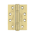 High quality image of the Vier - Grade 14 Low Maintenance Hinge Square - 102 x 76 x 3.4mm - Brass - PVD Brass | Sku. vhp-243-pvd | available to order from Trade Door Handles.