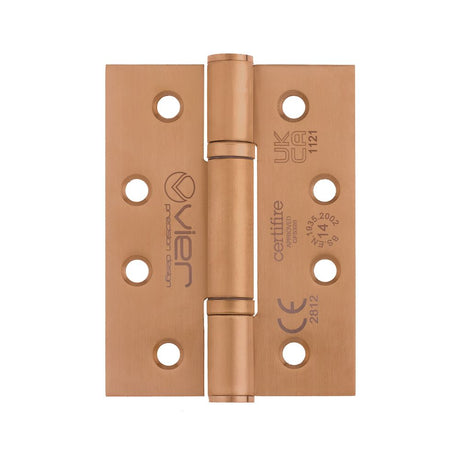 High quality image of the Vier - Grade 14 Low Maintenance Hinge Square - 102 x 76 x 3.4mm - PVD Satin Bronze | Sku. vhp-243-pvdbz | available to order from Trade Door Handles.