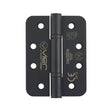 High quality image of the Vier - Grade 14 Low Maintenance Hinge Radius - 102 x 76 x 3.4mm - Powder Coated Black | Sku. vhp-243r-pcb | available to order from Trade Door Handles.