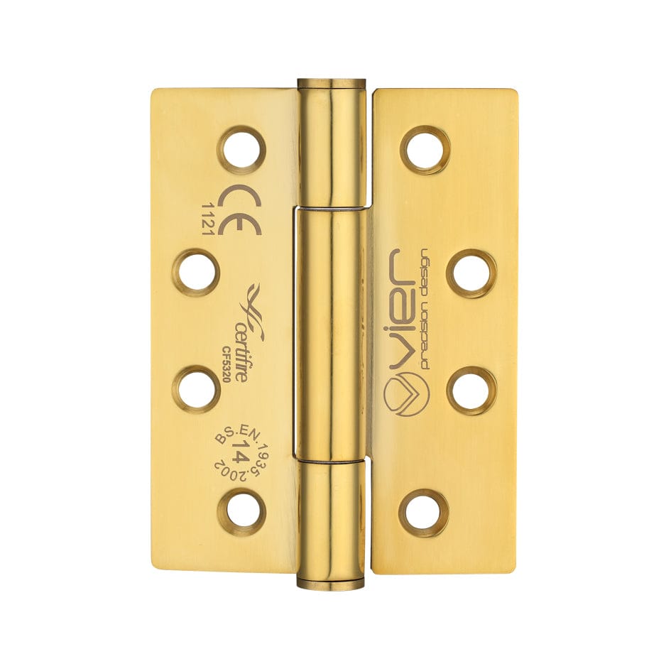 VIER Hinges Stainless Steel VIER - Grade 14 Concealed Bearing Hinge Stainless Steel - Grade 201 - 102 x 76 x 3mm