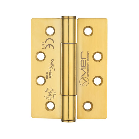 VIER Hinges Stainless Steel VIER - Grade 14 Concealed Bearing Hinge Stainless Steel - Grade 201 - 102 x 76 x 3mm