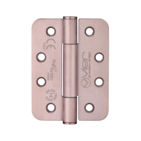 VIER Hinges Bronze VIER - Grade 14 Concealed Bearing Hinge Stainless Steel Radius - Grade 201 - 102 x 76 x 3mm