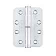 High quality image of the Vier - Grade 11 Lift Off Hinge Steel - Radius - Polished Chrome - 102 x 76 x 3mm - Left Hand | Sku. vslhl43rcp | available to order from Trade Door Handles.