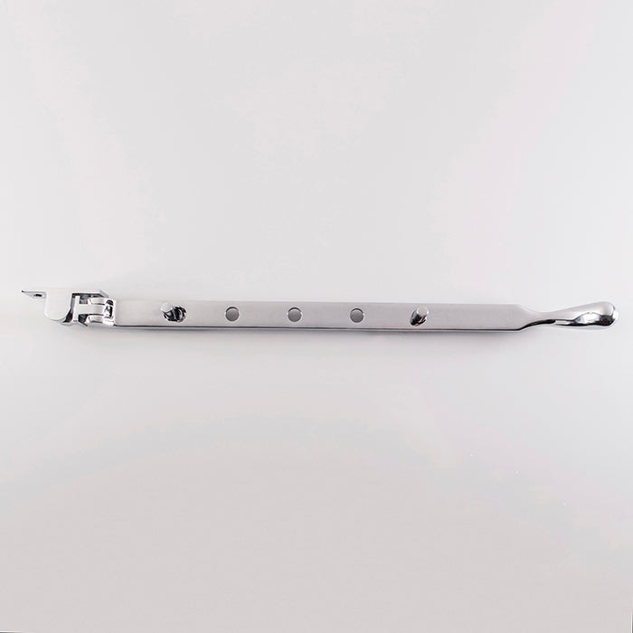 High quality image of Carlisle Brass - Bulb End Casement Stay 305mm - Polished Chrome | Sku. wf12bcp | Trade Door Handles.