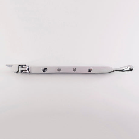 High quality image of Carlisle Brass - Bulb End Casement Stay 253mm - Polished Chrome | Sku. wf12scp | Trade Door Handles.