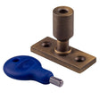High quality image of Carlisle Brass - Locking Casement Stay Pin - Antique Brass | Sku. wf17ab | Trade Door Handles.