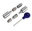 High quality image of Carlisle Brass - Sash Window Stop - Satin Chrome | Sku. wf18sc | Trade Door Handles.