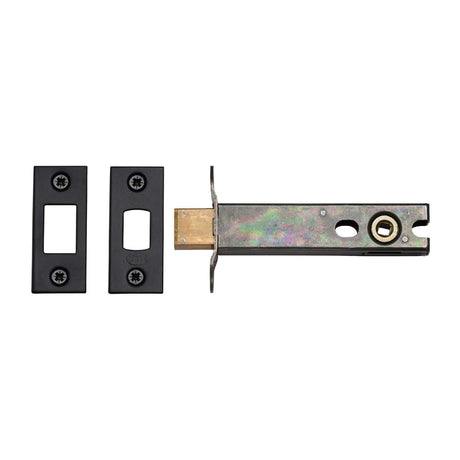 York Security Locks & Latches Matt Black / Tubular Dead Bolts / 4" / 102mm York Security - Architectural Tubular Bathroom Deadbolt 4" - Matt Black