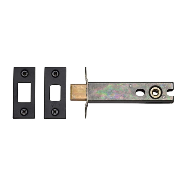 York Security Locks & Latches Matt Black / Tubular Dead Bolts / 4" / 102mm York Security - Architectural Tubular Bathroom Deadbolt 4" - Matt Black