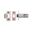 York Security Locks & Latches Satin Chrome / Nickel Finish / Tubular Mortice Latch / 2.5" / 65mm York Security - Architectural Tubular Latch 2 1/2" - Satin Chrome / Nickel Finish