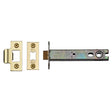 York Security Locks & Latches Polished Brass / Tubular Mortice Latch / 5" / 127mm York Security - Architectural Tubular Latch 5" - Polished Brass