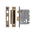 York Security Locks & Latches Antique Brass / Euro Profile Sashlock / 3" / 76mm York Security - Euro Profile Sashlock 3" - Antique Brass
