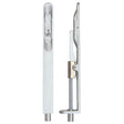 High quality image of the Zoo Hardware - Lever Action Flush Bolt 20 x 200mm - Radius Forends - Satin Aluminium | Sku. zaa03rsa | available to order from Trade Door Handles.