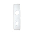 High quality image of the Zoo Hardware - Spare Push on Euro Profile Backplate for Aluminium - 72mm | Sku. zaa1epsa72 | available to order from Trade Door Handles.