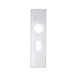 High quality image of the Zoo Hardware - Spare Push on Oval Backplate for Aluminium | Sku. zaa1opsa | available to order from Trade Door Handles.