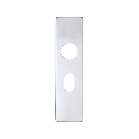 High quality image of the Zoo Hardware - Spare Push on Oval Backplate for Aluminium | Sku. zaa1opsa | available to order from Trade Door Handles.