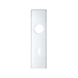 High quality image of the Zoo Hardware - Spare Push on Lock Backplate for Aluminium | Sku. zaa1sa | available to order from Trade Door Handles.